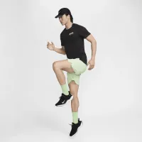 Nike мужские Dri-FIT Running футболка цвет черный