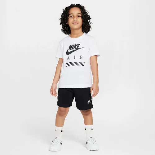 Nike Sportswear Little дитячі Nike Air Tee and шорти комплект колір чорний
