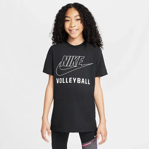 Nike Swoosh Big детские волейбольные футболка цвет белый