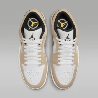 Nike Air Jordan 1 Low SE мужские Кроссовки цвет коричневый