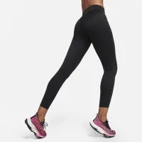 Nike Go женская Firm-Support Mid-Rise 7/8 лосины с карманамицвет черный