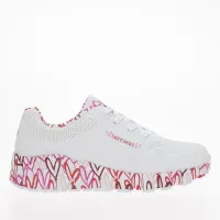 Кроссовки Skechers Uno Lite Lovely Luv 314976LWRPK - Белые
