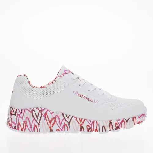 Кросівки Skechers Uno Lite Lovely Luv 314976LWRPK - Білі