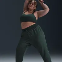 Nike Therma-FIT One жіноча З високою талією 7/8 Joggers (великі розміри) колір зелений