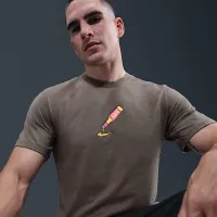 Nike Sportswear футболка колір сірий
