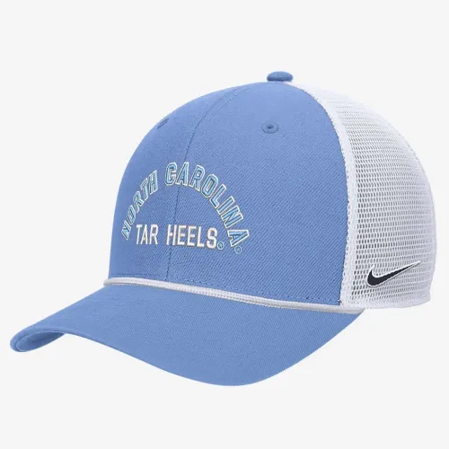 UNC Nike College Snapback Trucker Hat синий