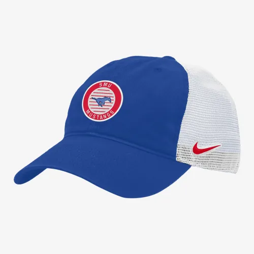 SMU Heritage86 Nike College Trucker Hat синий