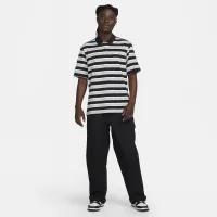 Nike Club чоловічі Striped Polo колір чорний