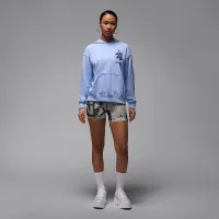 Nike Jordan Brooklyn Fleece жіноча Pullover Толстовка з капюшоном блакитний
