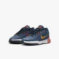 Nike LeBron XXI Big детские баскетбольные Кроссовки синий