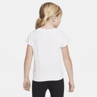 Nike Dri-FIT Little детские Twist Hem Tee цвет белый