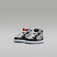 Nike Jordan 1 Mid Sneaker School Baby/Toddler Кросівки колір чорний