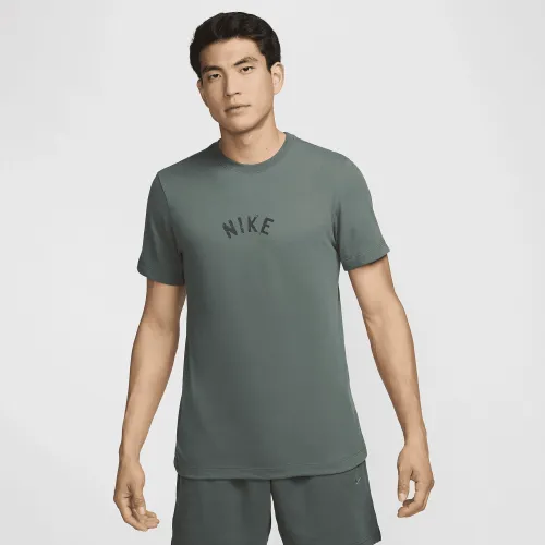 Nike чоловічі Dri-FIT Fitness футболка колір зелений