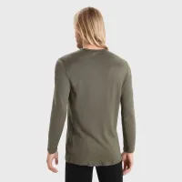 Футболка Icebreaker Merino 260 Tech Long Sleeve Crewe Thermal Top 1043710691 - зеленая