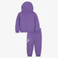 Nike Sportswear Club Fleece Baby (12-24M) Толстовка с капюшоном набор цвет фиолетовый
