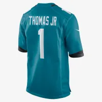 Brian Thomas Jr. Jacksonville Jaguars мужские Nike NFL Game Football Jersey цвет зеленый