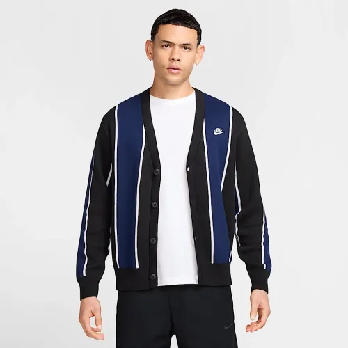 Nike Club мужские Fairway Stripe Sweater цвет черный