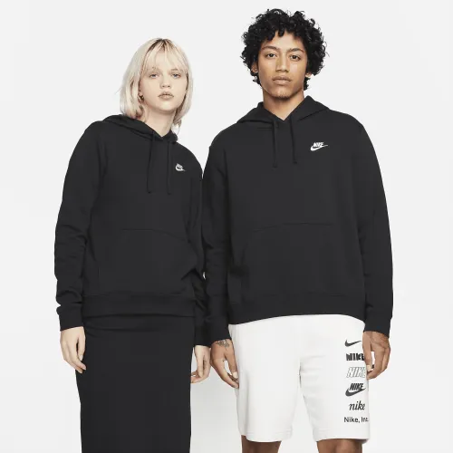 Nike Sportswear Club Fleece жіноча Pullover Толстовка з капюшоном колір чорний