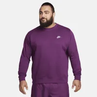 Nike Sportswear Club Fleece чоловічі Crew колір фіолетовий