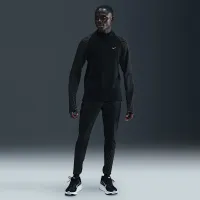 Nike чоловічі Dri-FIT 1/2-Zip Running Top with Reflective Accents колір чорний