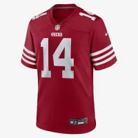 Ricky Pearsall San Francisco 49ers чоловічі Nike NFL Game Football Jersey колір червоний