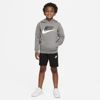 Nike Sportswear Club Fleece Little Kids' Pullover Hoodie Grey