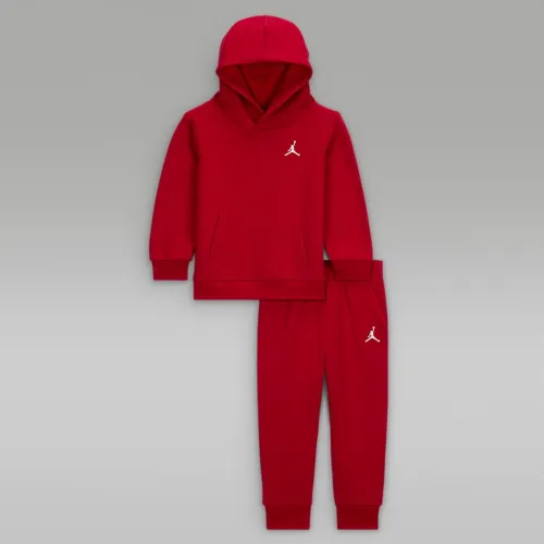 Nike Jordan MJ Brooklyn Fleece Baby (12-24M) 2-Piece Pullover Толстовка с капюшоном набор цвет красный