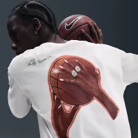 Nike A'ja Wilson Dri-FIT баскетбольні футболка колір білий