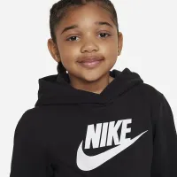 Nike Sportswear Club Fleece Little детские Толстовка с капюшоном набор цвет черный