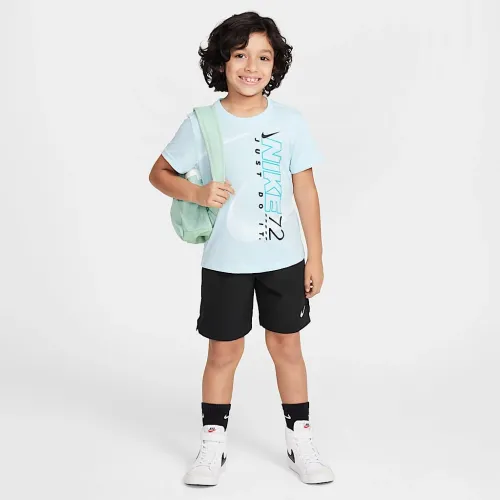 Nike Rhythm Little дитячі 2-Piece Dri-FIT Mesh шорти комплект колір чорний