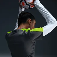 Nike Dri-FIT Academy женская Short-Sleeve Soccer Top цвет серый