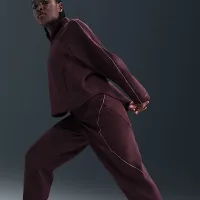 Nike Universa женская Dri-FIT Mid-Rise Loose 7/8 Pants цвет красный