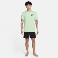 Nike Swim чоловічі Short-Sleeve Hydroguard колір зелений
