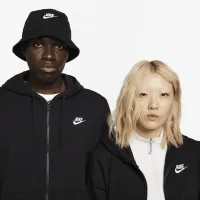 Nike Sportswear Club Fleece жіноча Full-Zip Толстовка з капюшоном колір чорний
