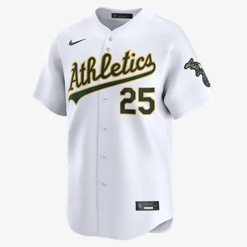 Brent Rooker Athletics мужские Nike Dri-FIT ADV MLB Limited Jersey цвет белый