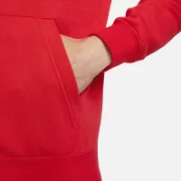 Nike Sportswear Club Fleece мужские Full-Zip Толстовка с капюшоном цвет красный