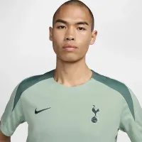 Tottenham Hotspur Strike Third мужские Nike Dri-FIT Soccer Knit Short-Sleeve Top цвет зеленый