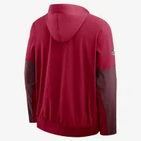 Washington Commanders Well Rounded Anorak мужские Nike NFL 1/2-Zip Hooded Куртка цвет красный