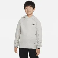 Nike Sportswear Tech Fleece Big дитячі (для хлопчиків) Pullover Толстовка з капюшоном колір сірий
