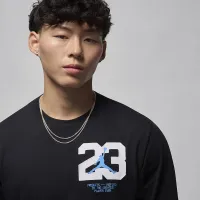 Nike Jordan Sport чоловічі Long-Sleeve футболка колір чорний