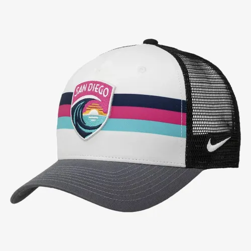 San Diego Wave FC Nike NWSL Trucker Cap цвет черный