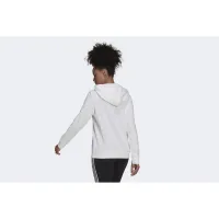 Кофта/футболка adidas Essentials Relaxed Logo Толстовка с капюшоном HD1800 - Белая