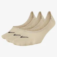 Nike Everyday Lightweight женская тренировочные Footie носки (3 пары) цвет коричневый