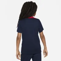 USMNT Strike Big дитячі Nike Dri-FIT Soccer Short-Sleeve Knit Top блакитний