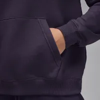 Nike Jordan Brooklyn Fleece жіноча Pullover Толстовка з капюшоном колір фіолетовий