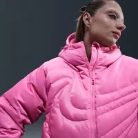 Nike Sportswear Swoosh Series жіноча Therma-FIT оверсайз Down Puffer Куртка Pink