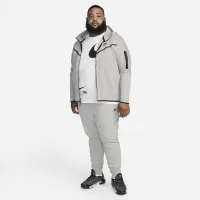 Nike Sportswear Tech Fleece мужские Full-Zip Толстовка с капюшоном цвет серый