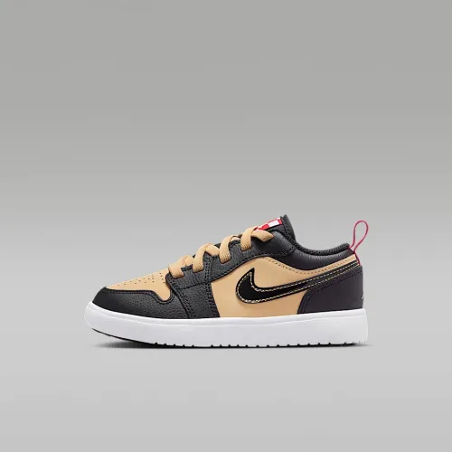 Nike Jordan 1 Low Alt SE Little дитячі Кросівки колір коричневий