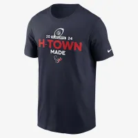 Houston Texans 2024 NFL Playoffs чоловічі Nike NFL футболка чоловічі Nike NFL футболка блакитний