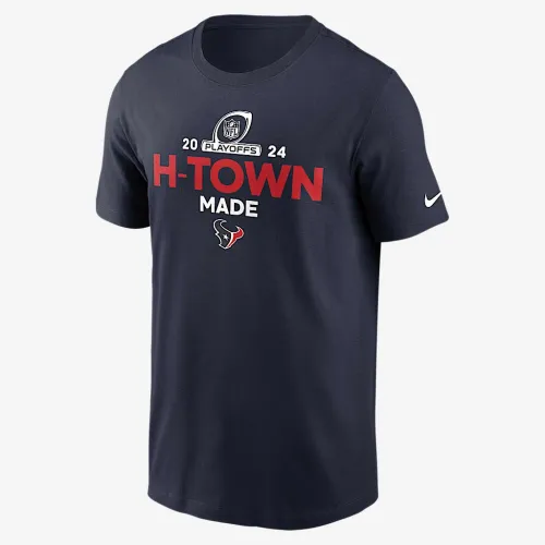 Houston Texans 2024 NFL Playoffs чоловічі Nike NFL футболка чоловічі Nike NFL футболка блакитний